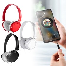 HiFi Klang Stereo Kopfhörer Over Ear Headset HD Sound Kabelgebundene Kopfhörer