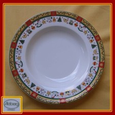 Arzberg, Merry Christmas, 1 Suppenteller, Weihnachtsgeschirr,Weihnachten,wie neu