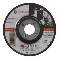 Bosch Schruppscheibe Expert for Inox, gekröpft, für kleine Winkelschleifer