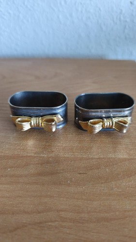 Serviettenringe metall oval - 2,