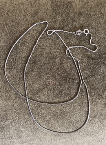 925 silber schlangenkette - silber,