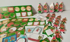 Sticker Aufkleber Bastelbögen Wackelaugenaufkleber  Advent Weihnachten / A48