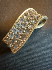 Gold Tansanit Anhänger 585