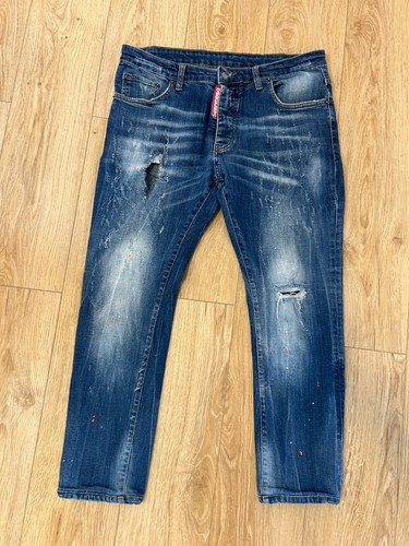 Dsquared2 slim jeans navy - jeans,