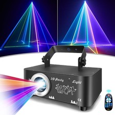 3D Animierte RGB Laser