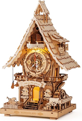 Kuckucksuhr holzpuzzle - kuckucksuhr,
