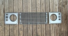 Landrover Defender TD4 Original Kühler-Grill/Set Frontmaske Silber  90/110