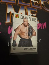 Panini Champions WWF WWE Brock