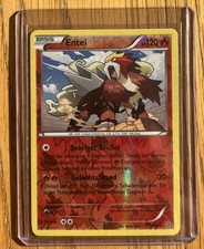Entei Pokémon Karte 14/98