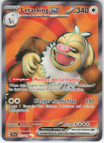 Pokemon letarking 227 - letarking-ex,