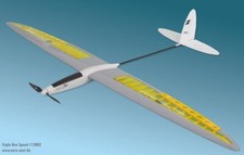Aeronaut Triple Neo Speed Elektro Segelflugmodel 112803 Aeronaut 112803 Bausatz