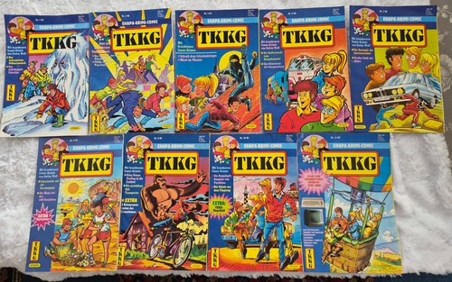 Tkkg comichefte 1988 - nr., 1-11