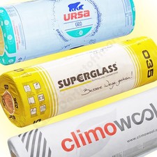 Klemmfilz - WLG 035 - 60-240mm Glaswolle Dämmwolle Dachdämmung