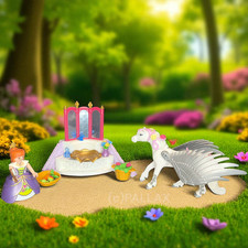 PLAYMOBIL 5144 PEGASUS MIT PRINZESSIN UND SCHMÜCKECKE MAGIC / 2011