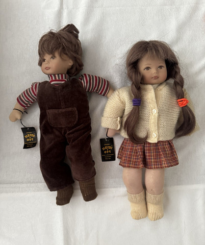 Heidi ott 2er - 2er-lot, stoffpuppen