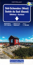 Schweden Regionalkarte 2