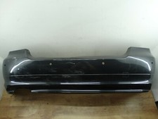 Orig. BMW 3er E90 Limousiene Stoßstange Spoiler hinten schwarz 7202686 PDC #1410
