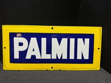 Palmin Emailleschild - Flach- Kleinformat - mit Zettel -  18 x 40 cm - D um 1905