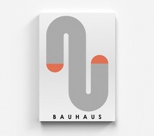Bauhaus Abstract Leinwandbild