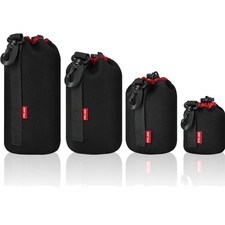 Objektivtasche Set aus Neopren