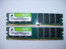 2 x 1GB, Corsair VS1GB400C3