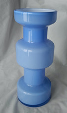 Skandinavische Per Strom, wohl Lindshammar, große gefasste Kunstglasvase