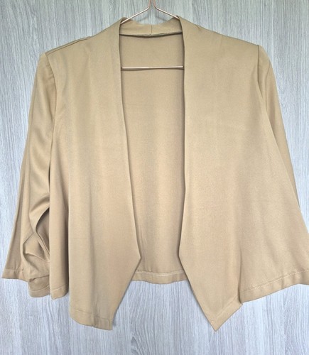 Bolero blazer damen beige - damen,