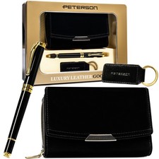 Set aus Geldbörse + Stift +