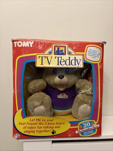 Vintage teddy 90s tomy - vintage,