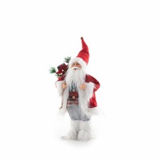 Weihnachtsmann mit sack - sack, rot