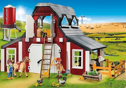 Playmobil scheune mit - playmobil, silo