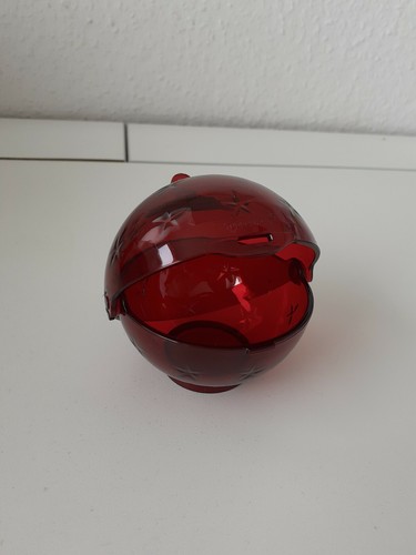 Tupperware kugel anhänger rot - kugel,