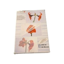 Olympia Laminierfolien Folienset 100 x DIN A4 80 Mikron
