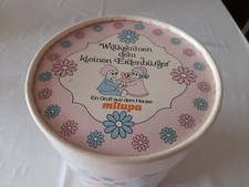 Retro-Milupa "Willkommensbox dem kleinen Erdenbürger" 80er Jahre - Milupa Köcher