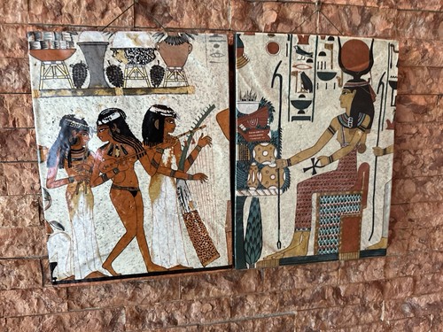 Zwei kacheln altes ägypten - altes,