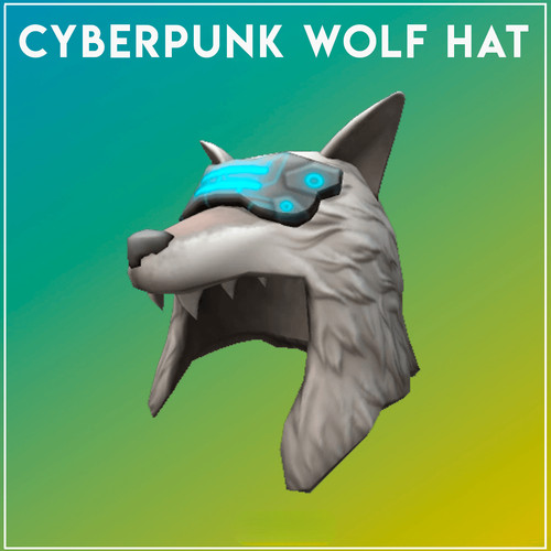 Cyberpunk wolf hat futuristic - cyberpunk,