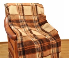 100% Merinos Wolldecke 160x200