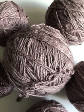 Wolle /Seide, Firma Horstia, Altrosa, 670 Gramm, Strickwolle