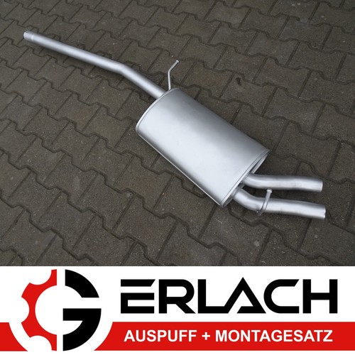Mittelschalldämpfer für audi - für,