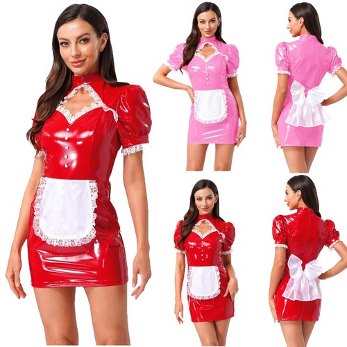 Damen dienstmädchen kostüm - ,