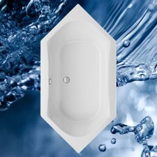 Badewanne 200x100 ina - cm, inkl