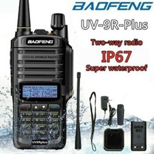 BaoFeng UV-9R Plus 20W  Dual Band V/UHF 2 Way Walkie Talkie Handfunkgerät DHL
