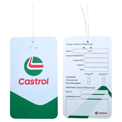 Castrol ölwechselanhänger - castrol,