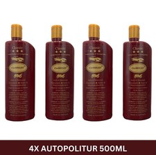 4x500ml CarBRIGHT Classic Autopolitur Motorrad Politur Lackreiniger Versiegelung