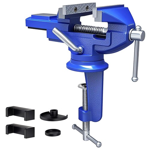Tischschraubstock 80mm drehbar - 80mm,