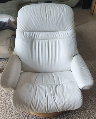 Stressless sessel mit - sessel, hocker