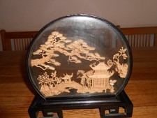chinesische Korkschnitzerei
