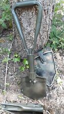 ORIGINAL Bundeswehr Klappspaten Spaten Pickel BW Spaten oliv mit Tasche Army
