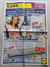 Alte Werbung LiDL 2005-11 Technik TARGA Slimline-DVD-Player, Wohnen,... Sammler