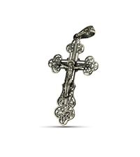 Kreuz  925er Silber Orthodox